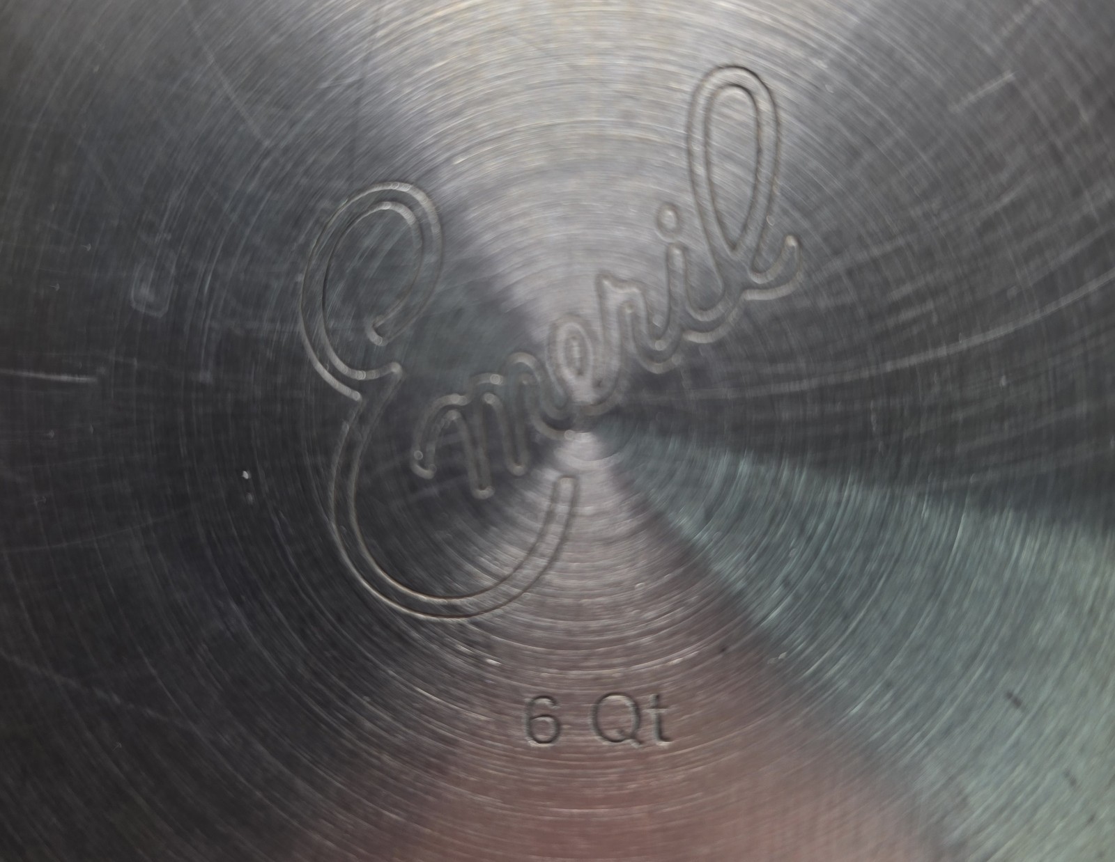 Emeril 6Qt Stainless Steel Copper Core Stock Pot with Glass Lid Double Handles