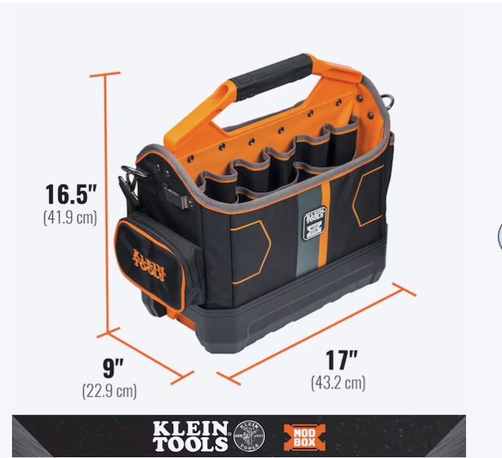 Klein Tools MODbox Tool Tote – Durable Modular Tool Organizer