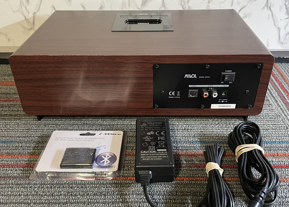 AVOL Model ATG2V 2.1 Shelf Speaker System With Bluetooth