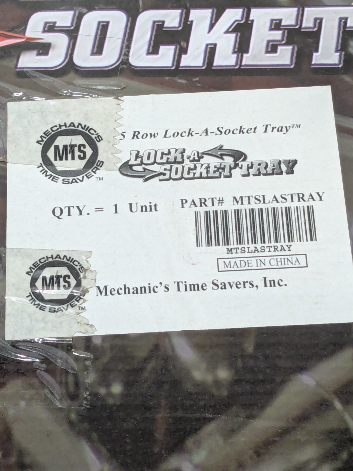 Mechanic's Time Saver 76 Pc Capacity Locking Socket Organizer Tray MTS-LASTRAY