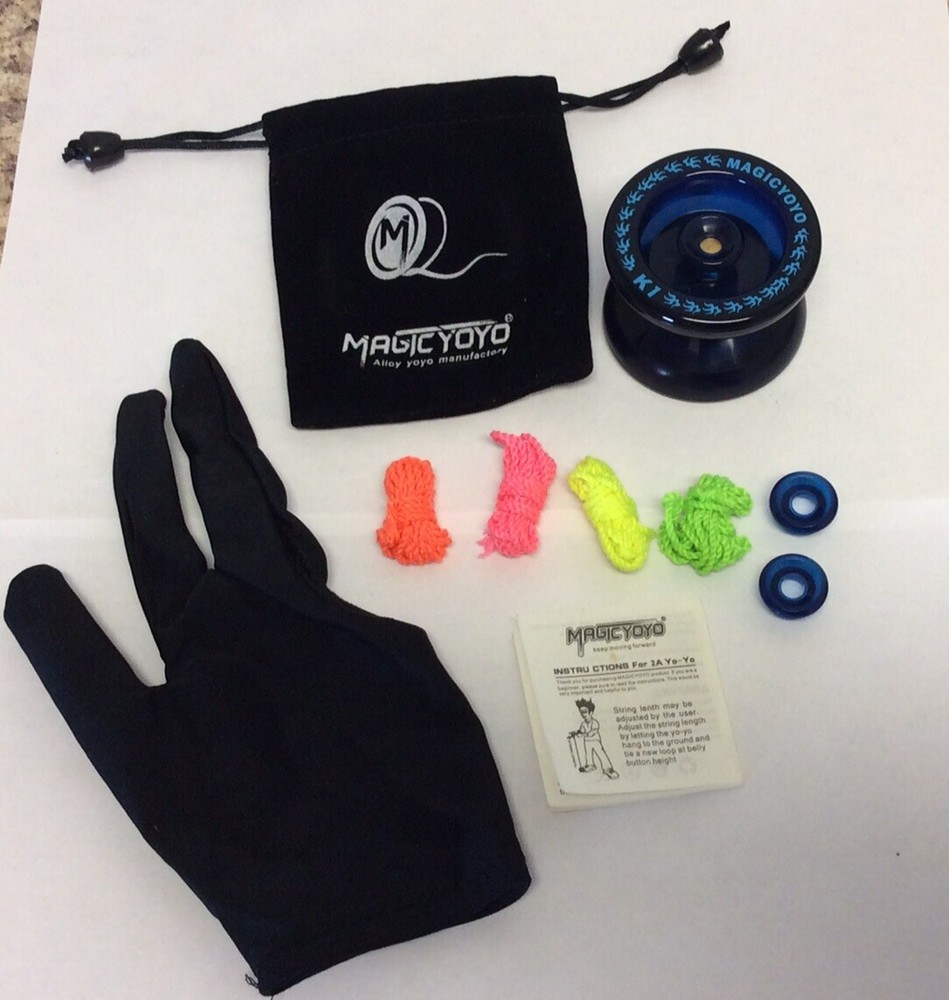MAGIC YO-YO Competitive + Glove + 4 Strings, Storage Bag & Instructions