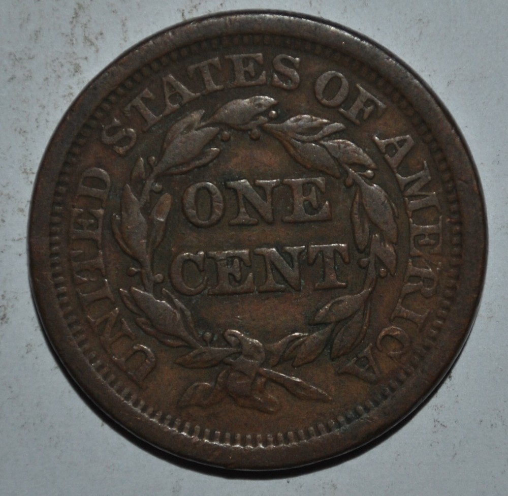 1852 Large Cent {{{4680