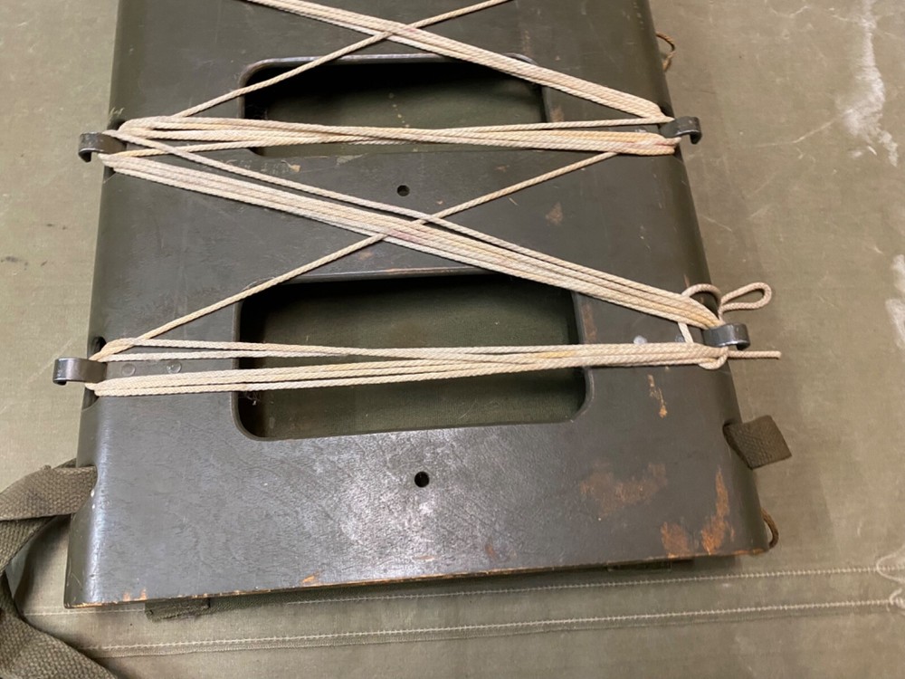 ORIGINAL WWII US ARMY M1944 EQUIPMENT AMMO CARRY PACK BOARD BACKPACK-DATED 1944