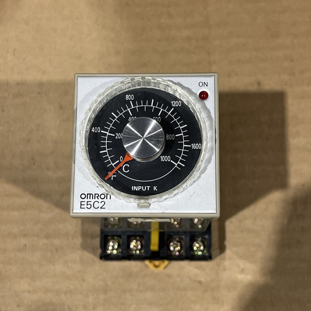 🔥OMRON E5C2-R20K Temperature Controller, Used Free Shipping🇺🇸