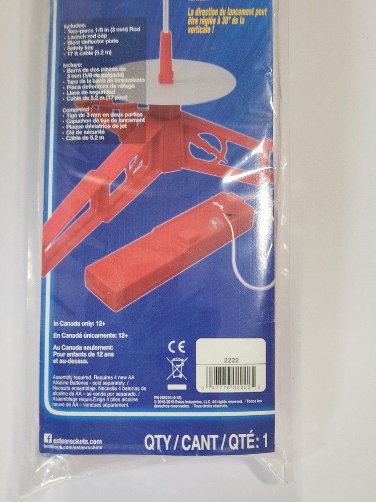 Estes 2222 Porta-Pad II Launch Pad and Electron Beam Launch Controller
