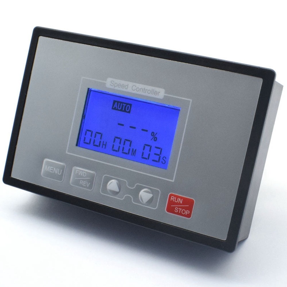 Speed Controller PWM DC Motor Timing Reversible Remote Control LCD-Display 60A