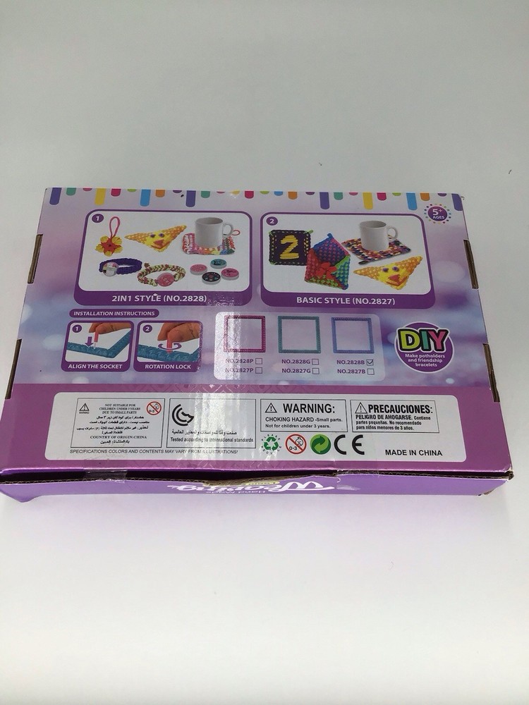 Handmade Weaving Loom & Loops