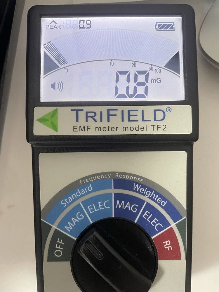 TRIFIELD EMF Meter Model TF2 Electromagnetic Field Measurement mint