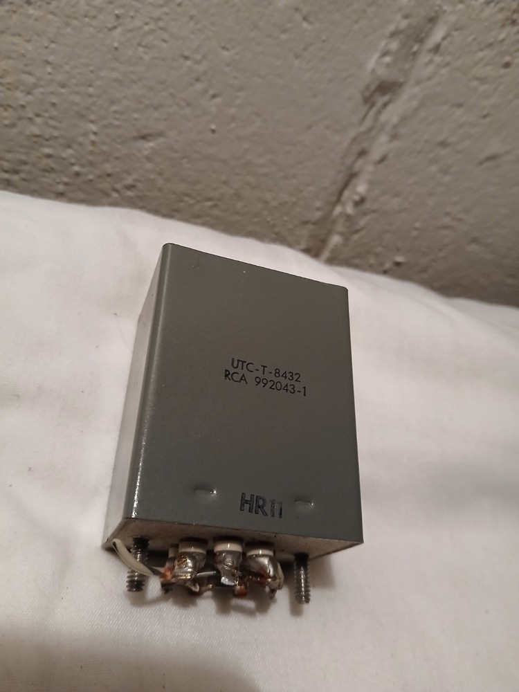 RCA UTC Input Transformer BN6A mixer Pull Step Up 8432