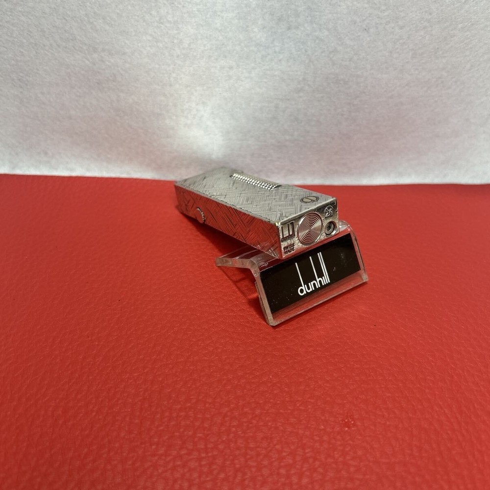 Overhauled Dunhill Rollagas lighter Silver d mark without box