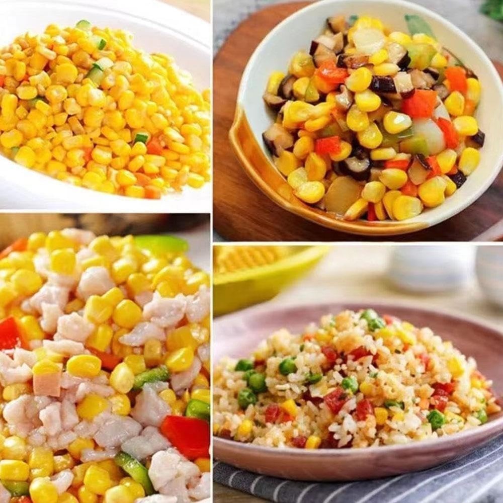 2Pcs Silver Corn Peeler Corn Planer Thresher Corn Kernel Remover Tool Stainless