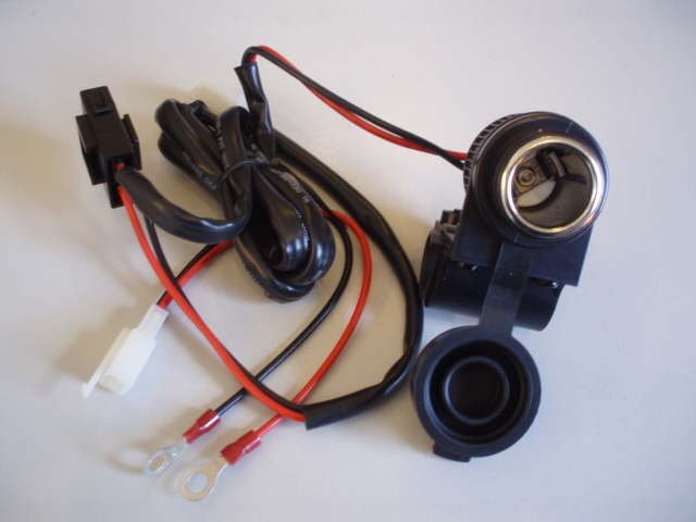 Bike-it 12 volt Cigarette lighter power socket, handlebar mounted power socket