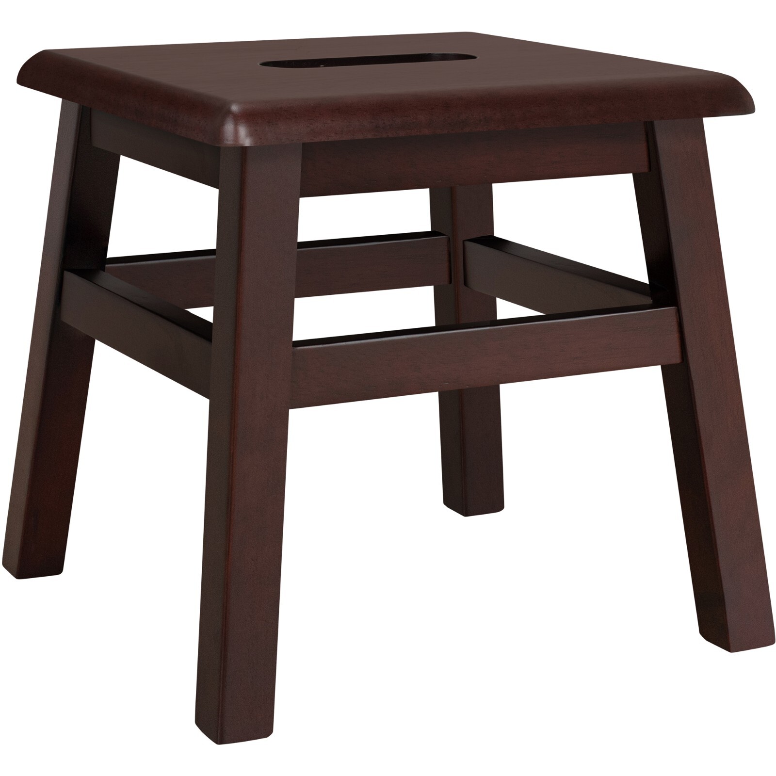 eHemco Solid Hardwood Step Stool/Footstool, 12.25 Inches (Collectible)