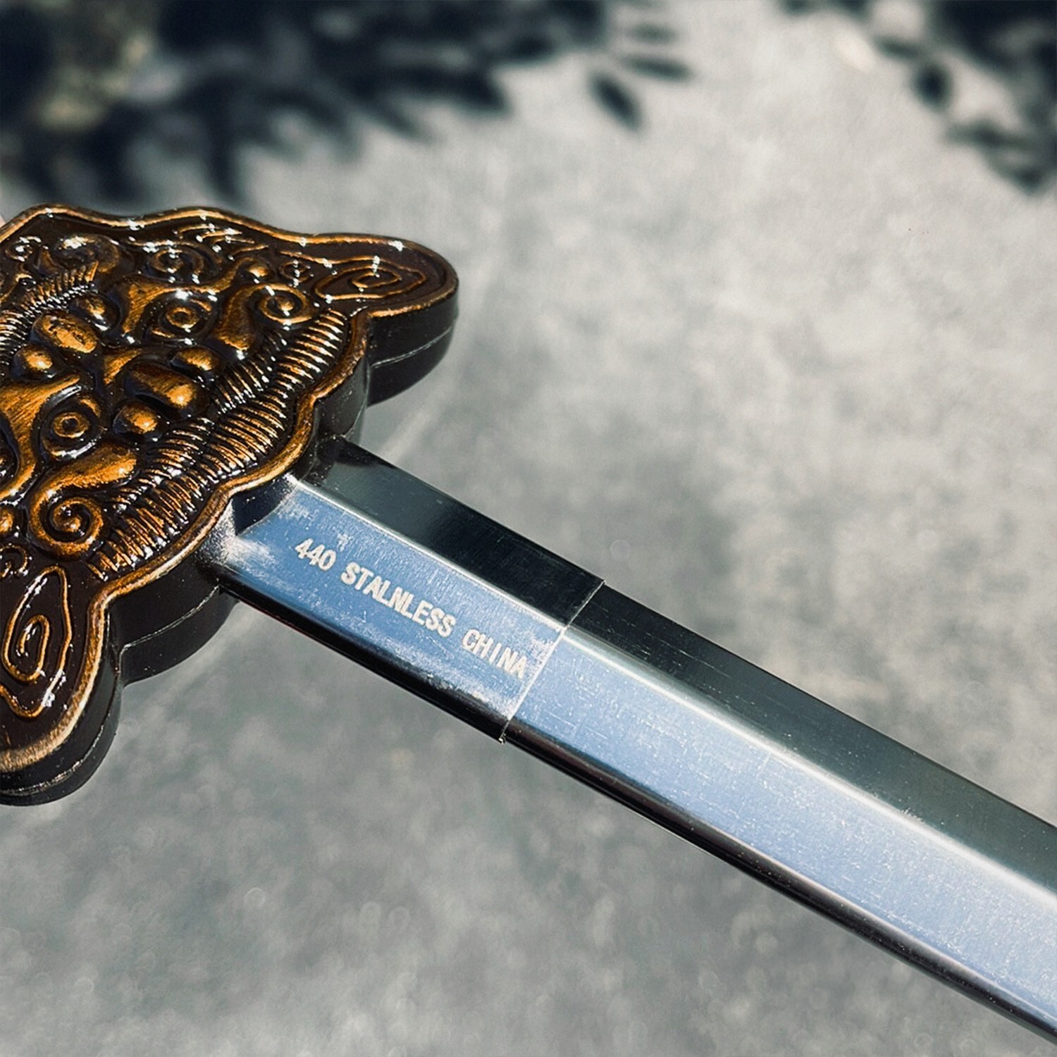 Retractable Tai Chi Kung Fu Chinese Lion Sword for Practice