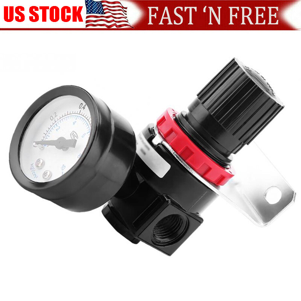 AIR IN LINE COMPRESSOR PRESSURE REGULATOR MINI SERIES, 1/4" NPT USA
