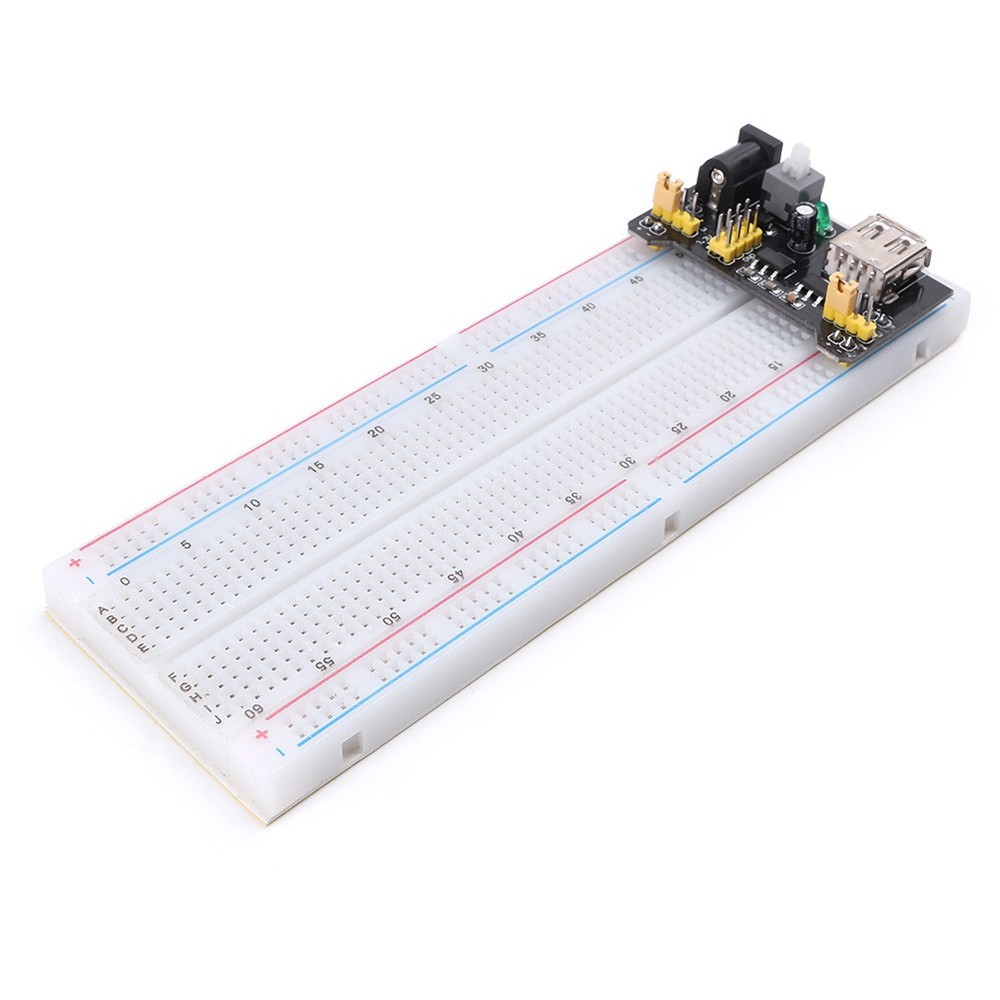 MB-102 Breadboard 830 Points Solderless PCB Bread Board Test Develop DIY Tools