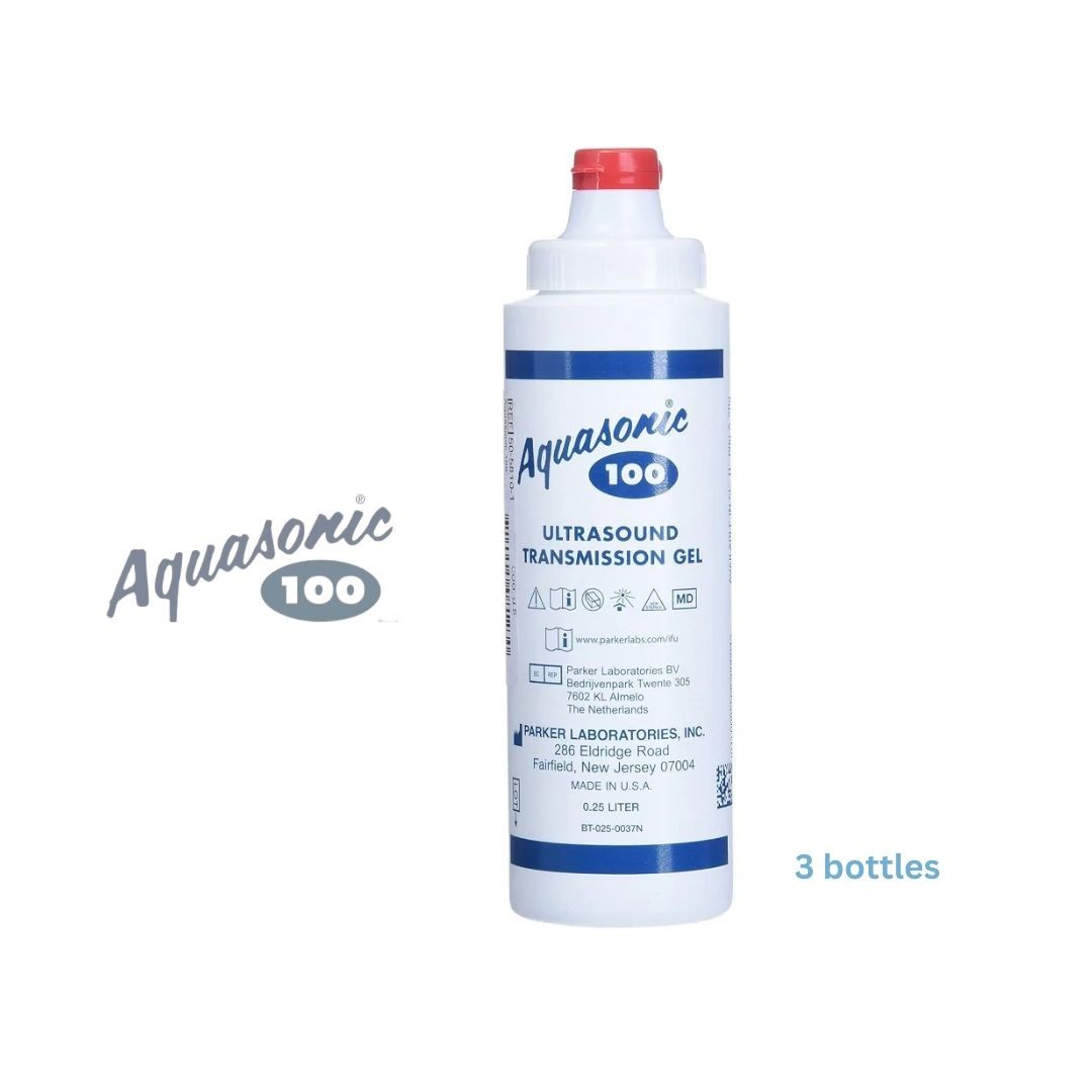(3 Bottles ) Aquasonic Ultrasound Transmission Gel 250ml