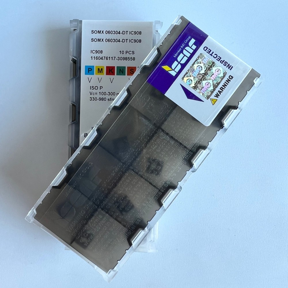 10Pcs/BOX ISCAR SOMX060304-DT IC908