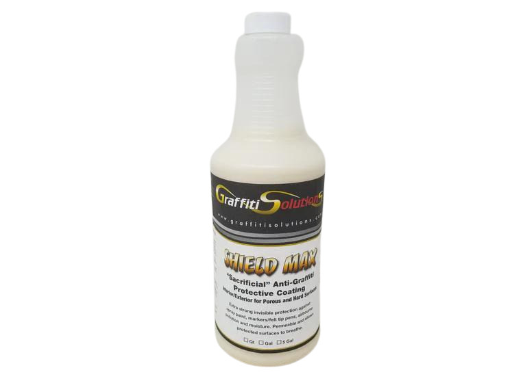 Graffiti Solutions - Shield Max® - Anti-graffiti protective coating - 1 Quart