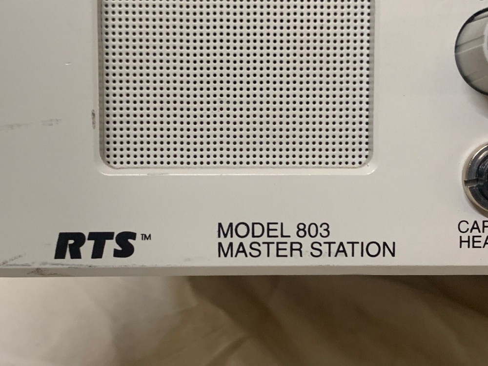 RTS 803 12-Channel Programmable Master Station (untested)