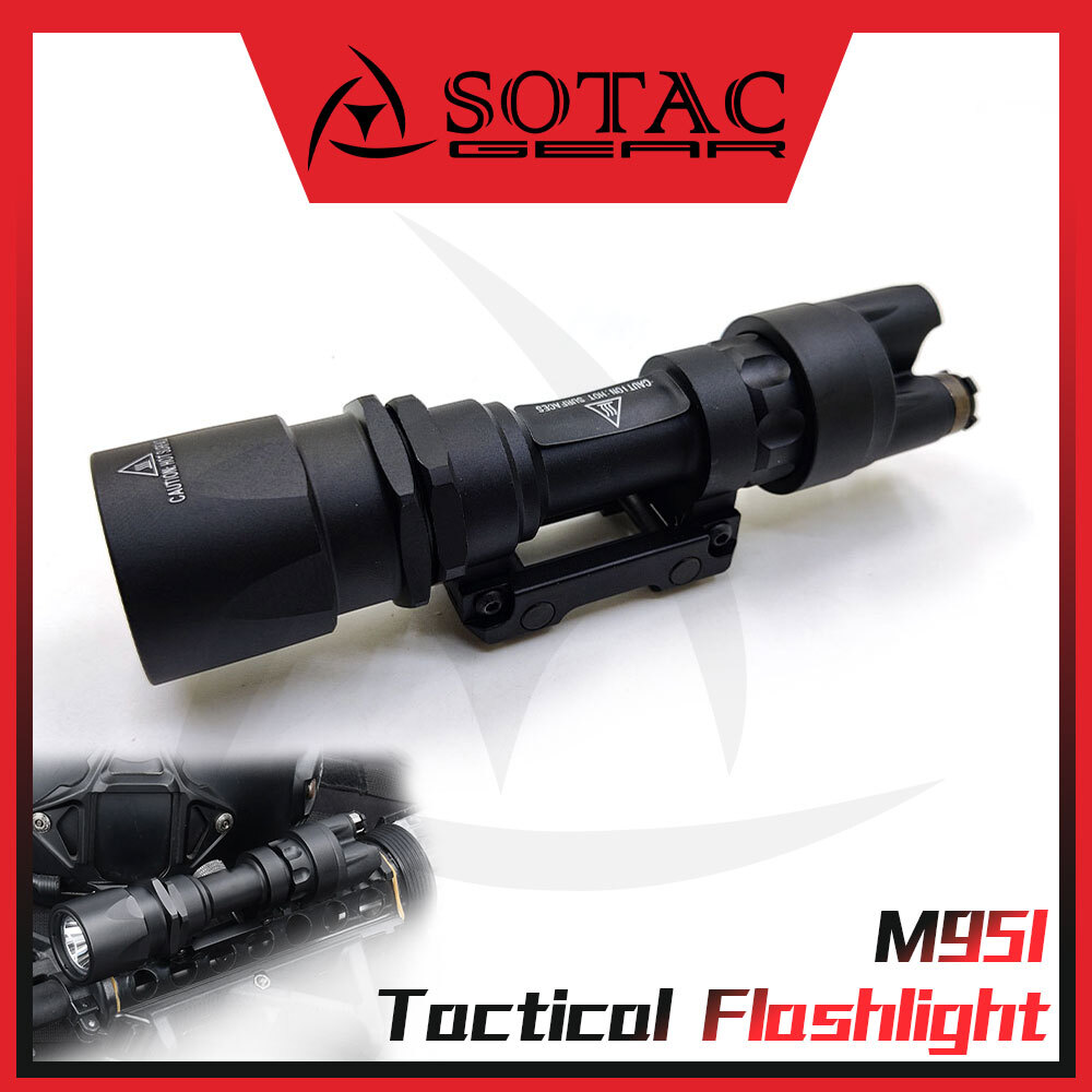 SOTAC M951 Weapon Light LED Constant & Momentary Tactical Flashlight w/ Remote