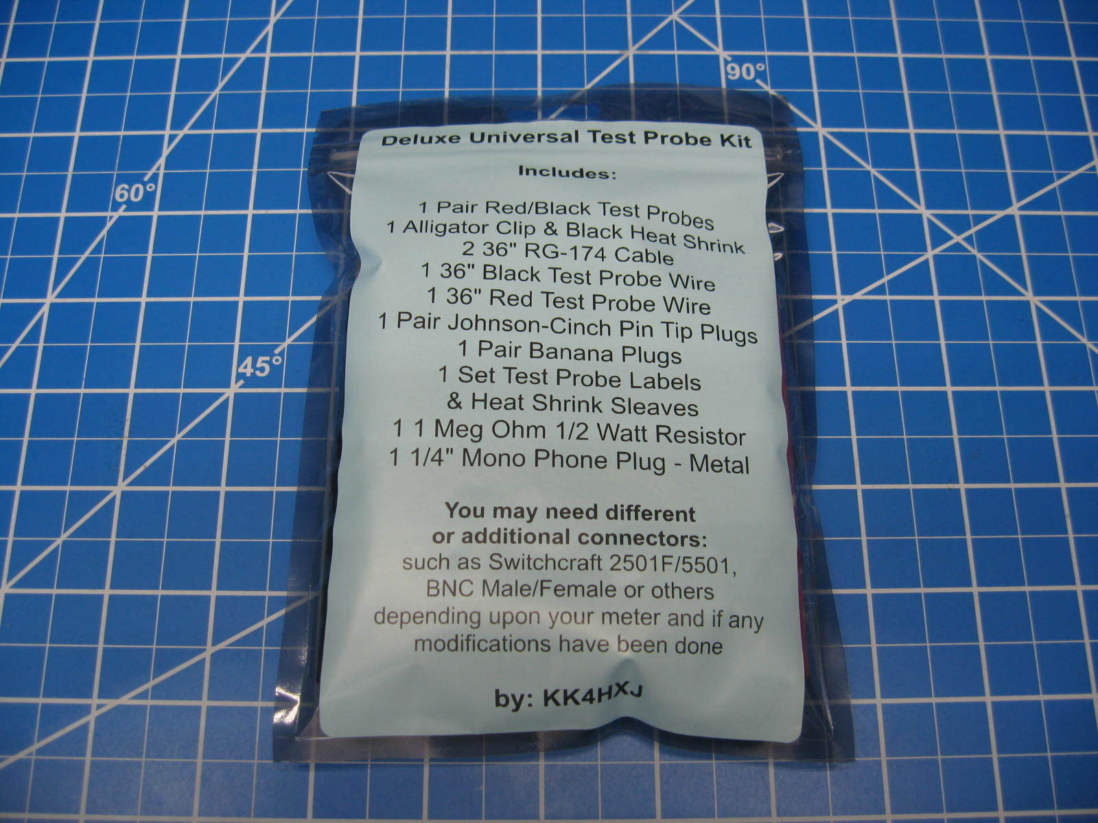 VTVM Probe Kit - Deluxe/Universal Kit - Parts to build Probe for almost any VTVM