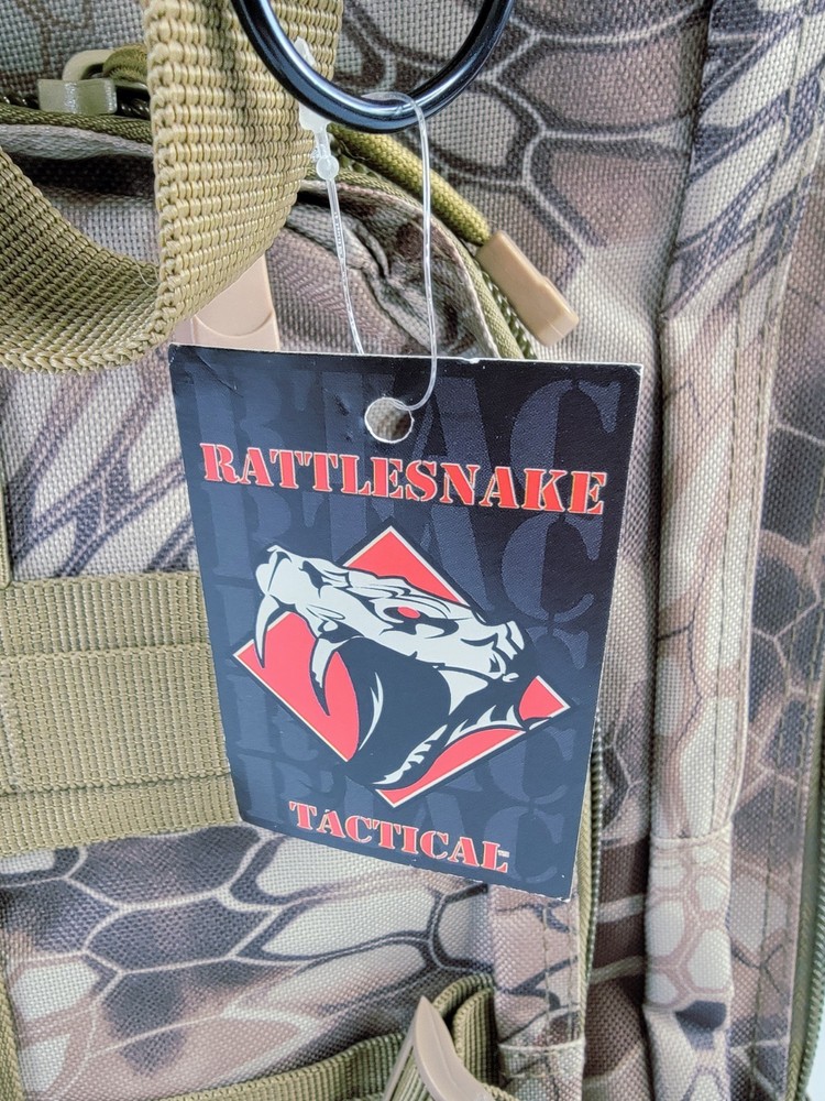 Rattlesnake Tactical RTAC Desert Python Med Backpack w/ Pistol Retention System