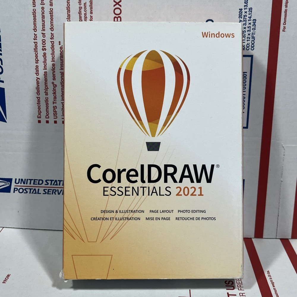 CorelDRAW Essentials 2021 Windows (Product Key/ Box version/Perpetual)