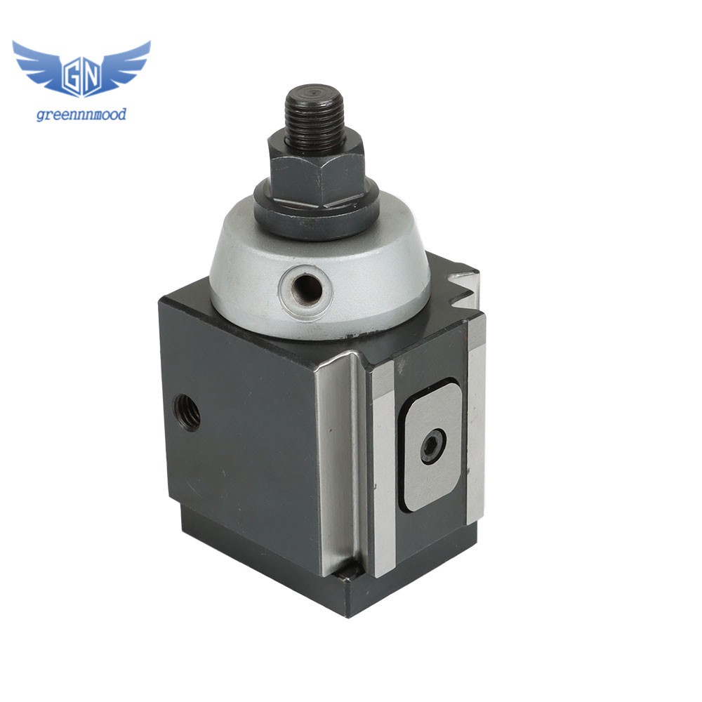 AXA 250-100 Set Piston Type Quick Change Tool Post Holder For CNC Swing Dia 12"