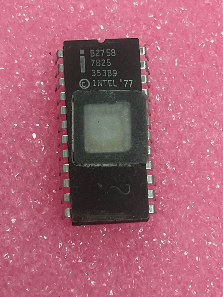Intel B2758 IC, EPROM, Erasable Low Power PROM - NEW!