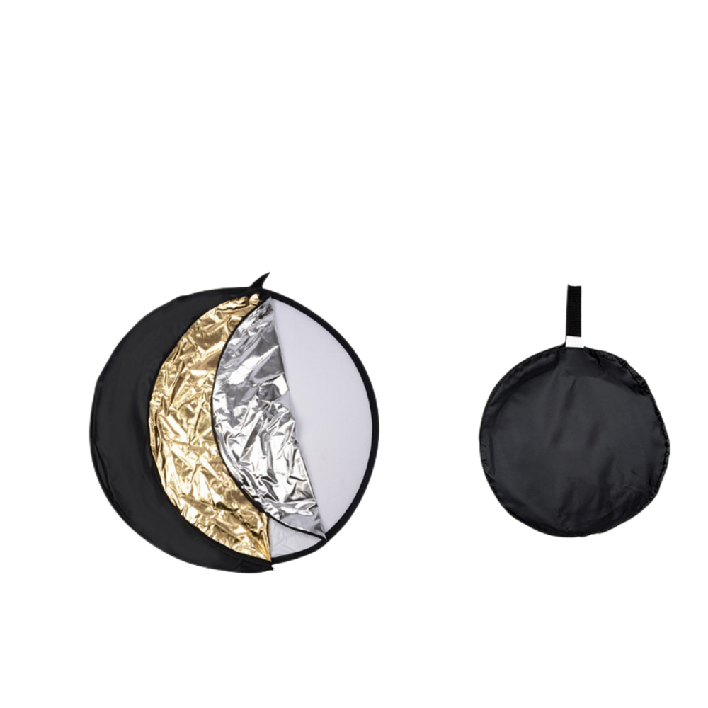 43" Light Reflector Light Diffuser 5in1 Collapsible Photography Lighting /110cm