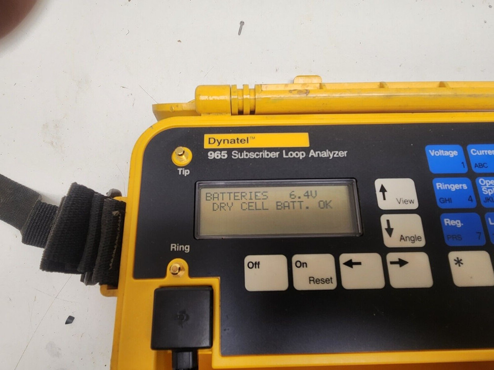 3M Dynatel 965 Subscriber Loop Analyzer & Butt Set for Line Testing