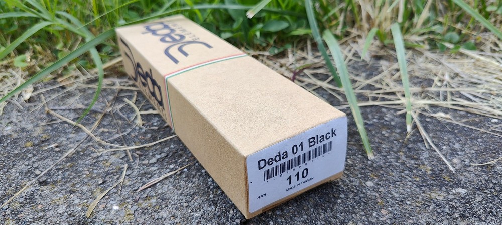 DEDA ELEMENTS ZERO1 Handlebar Mount - 110mm - BLACK - NOS* Steam