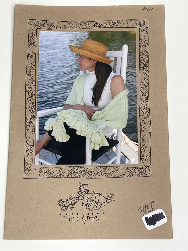 Mac & Me Alpaca & Silk Wrap Knitting Pattern