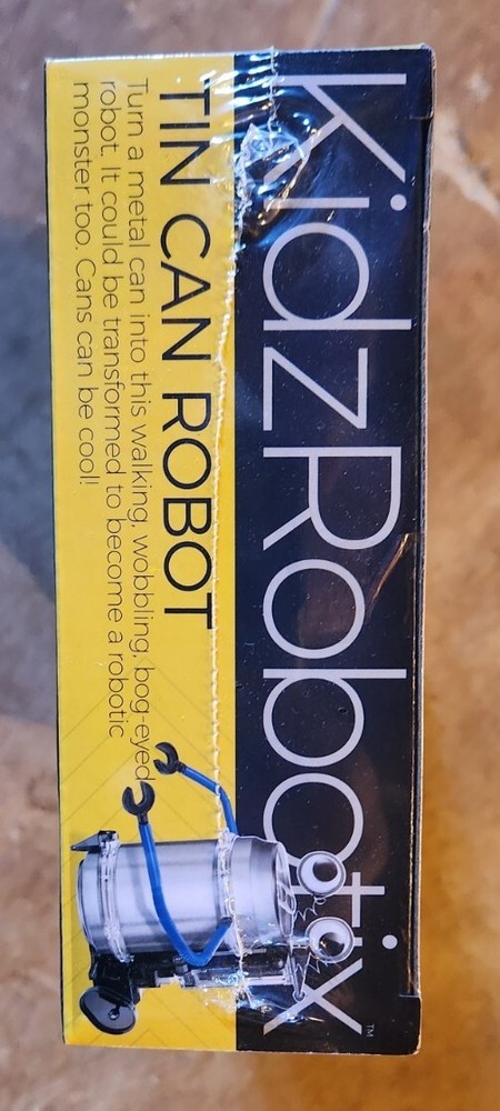 KidzRobotix Tin Can Robot Educational Project/ Science Engineering (Unopened )