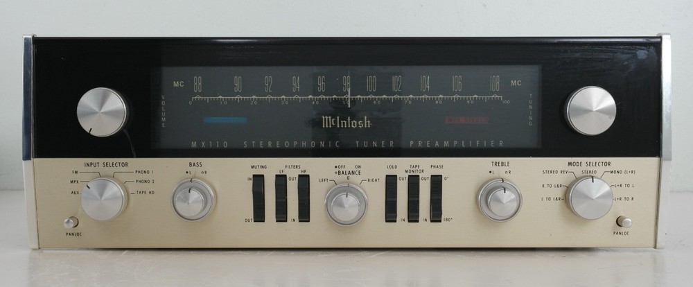 McIntosh MX110Z Stereo Tuner Preamplifier
