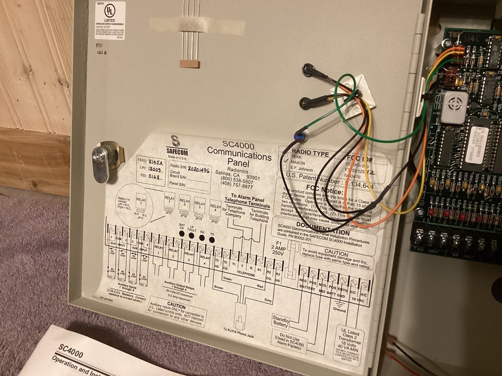 SAFECOM…SC4000….Communications Panel…..NEW