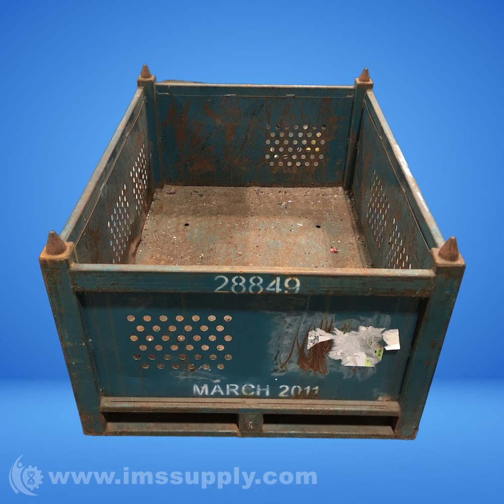 Broadway Metals Inc. 28849 Solid Sided Metal Container USIP