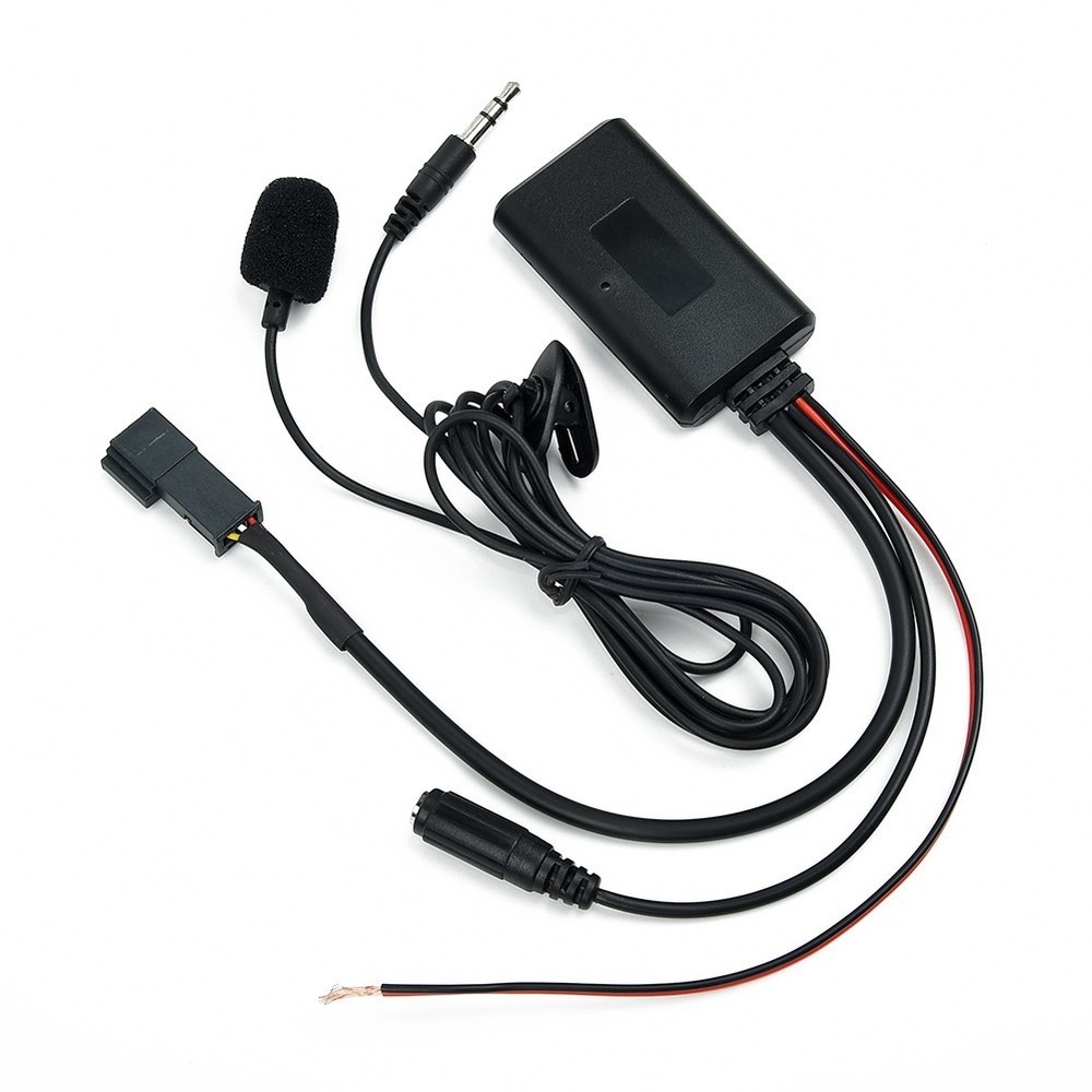 12V Car Audio HIFI Cable Adapter With Microphone For E54 E39 E46