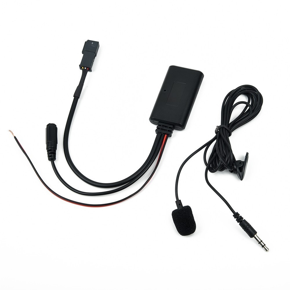 12V Car Audio HIFI Cable Adapter With Microphone For E54 E39 E46