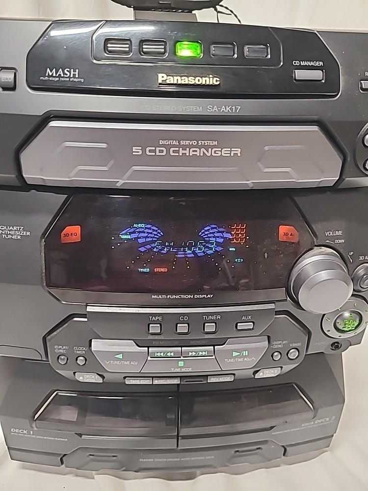 Panasonic SA-AK17 CD Stereo System ***READ DESCRIPTION***