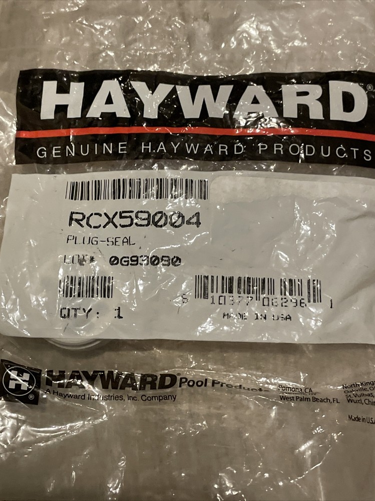 Hayward Seal Plug RCX59004