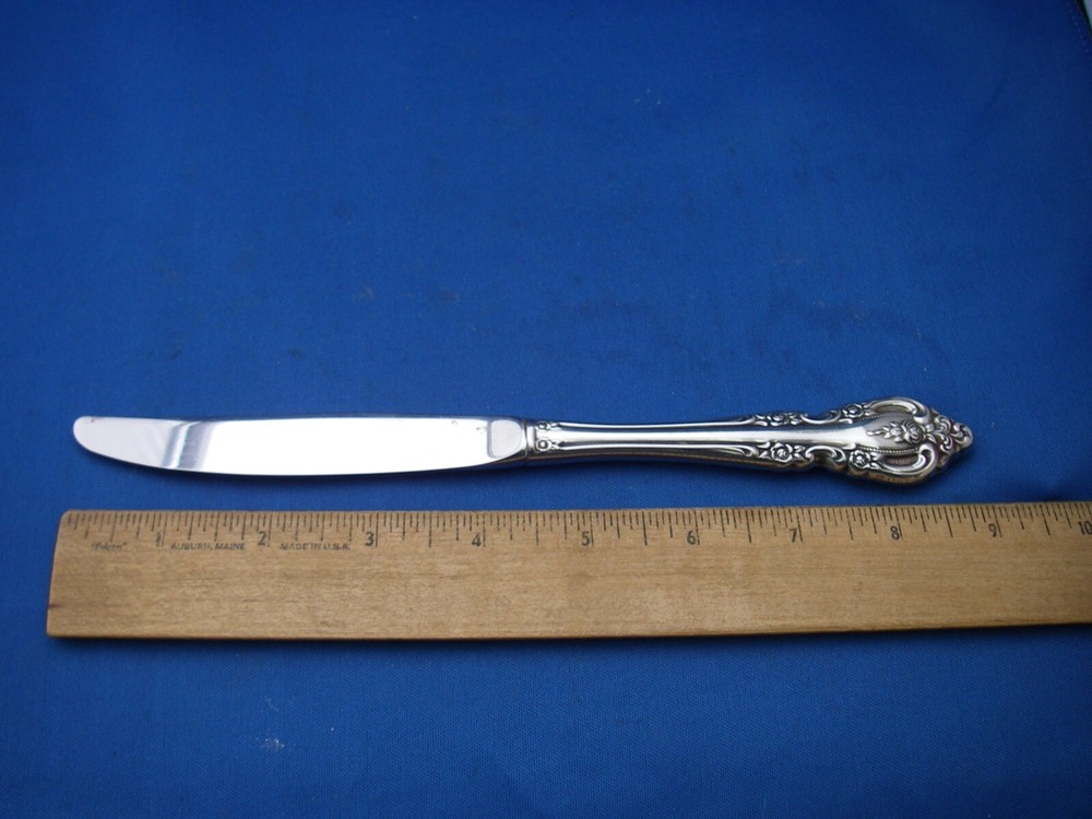 Oneida Community Stainless BRAHMS Pattern TABLE KNIVES-9 Inches