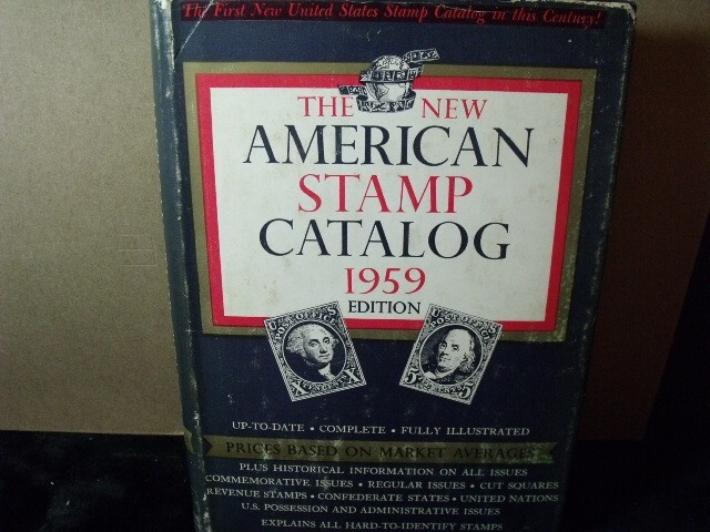 1959 EDITION MINKUS AMERICAN STAMP CATALOG HC NICE CONDITION SHIPS FREE