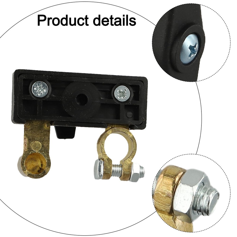 High Performance Car Battery Disconnect Switch with Antileakage Features