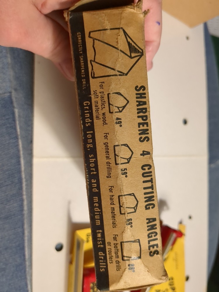 Vintage Super Drill Sharping Attachment #2 A D McBurney