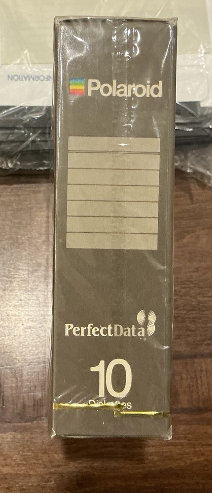 Polaroid PerfectData 5 1/4” 1S/2D 10 Diskettes Sealed New🔥🔥