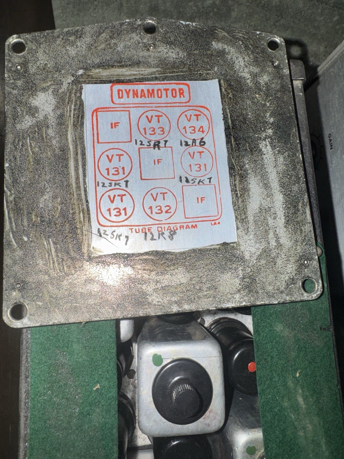 RCA BC-455 BRadio Receiver – U.S. Signal Corps – WWII – ( No tested )