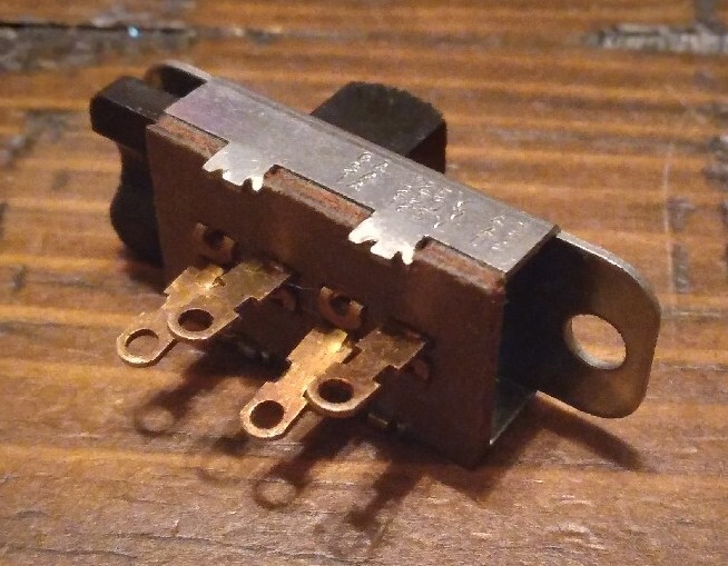 Single Pole Three Position Slide Switch SP3T/SP3P On-On-On S5-31 Stackpole