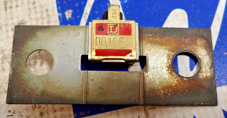 Square D DD105 Overload Relay Thermal Unit Heater
